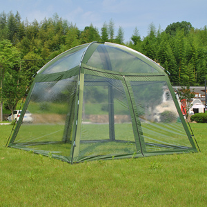 Carpa Deportiva de 10x10 Pies, Carpa Transparente Portátil con Cubierta Superior Extraíble para 6 Personas, Carpa Burbuja Espaciosa para Exteriores, Patio y Aire Libre - Product Image 5