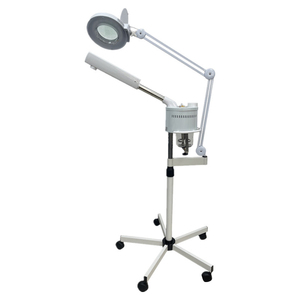 Appareil de soin du visage 2 en 1 : vaporisateur à lumière froide et lampe loupe pour thérapie cutanée - Product Image 1