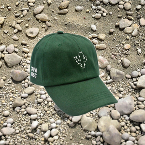 Venta al por mayor: Gorra de béisbol unisex de algodón 100% con lazos de encaje Dobby verde, estilo 2021, común para Abc Kecap Cactus Jack - Product Image 3
