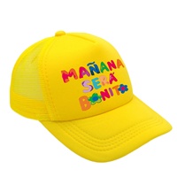Gorras de Béisbol de 5 Paneles, Estructuradas, con Visera Plana, Deportivas, Duraderas, Ecológicas, de Terciopelo, Personalizadas, en Colores Neón, para Niños y Niñas