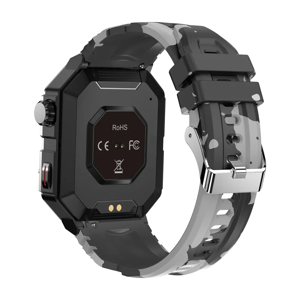 2024 Outdoor Smart Watch GW55 Wrist Leisure Games NFC Watches for Men BT Call IP68 AI Voice Smartwatch