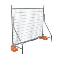 Australian <strong>Temporary</strong> Iron Wire <strong>Fence</strong> 6 Feet Powder Coated Rodent Proof Waterproof Easily Assembled