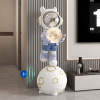 Décoration Moderne Simple en Résine d'Astronaute, Grande Taille, pour Salon, Chambre, Hôtel, Décoration Intérieure, Artisanat en Résine