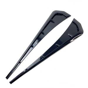 Autocollant décoratif en fibre de carbone pour modification de la aileron de requin et des prises d'air de voiture, style sport et luxe - Product Image 6