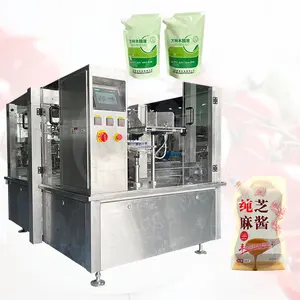 ORME Horizontal Premade Zipper Doypack Liquid Prefabricated Bag Filler Pack Seal Stand up Spout Pouch Fill Machine