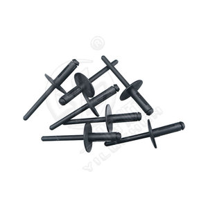 Xinyida Automotive <b>Blind</b> Rivets S Series Black <b>Plastic</b> Pull Rivets For Wheel Arch Fender Repair Fixing - Product Image 3