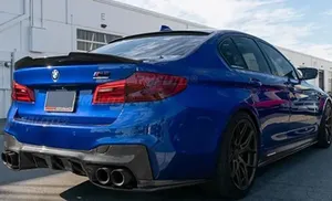สปอยเลอร์หลังรถยนต์ BMW G30 ชุดแต่ง PSM สไตล์สปอยเลอร์หลังสำหรับ BMW ซีรีส์ 5 G30 525i 530i M5 2017-2023 ชุดแต่ง - Product Image 5