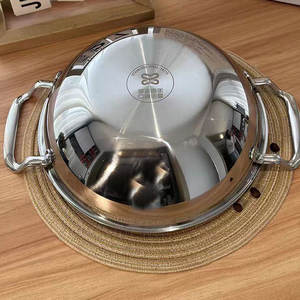 Sartén <span class=keywords><strong>para</strong></span> <span class=keywords><strong>paella</strong></span>, sartén <span class=keywords><strong>para</strong></span> <span class=keywords><strong>paella</strong></span> de acero inoxidable de 9,4 pulgadas adecuada <span class=keywords><strong>para</strong></span> todas las estufas, incluida la inducción, 24CM - Product Image 6