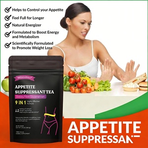 Tisane Naturelle Écologique Premium Mélangée en Boîte avec Effet <span class=keywords><strong>L</strong></span>éger Coupe-Faim – Boisson Saine Quotidienne - Product Image 2