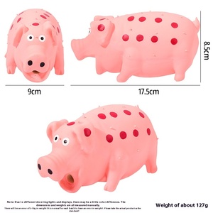 ของเล่นเคี้ยวสำหรับสุนัข รูปการ์ตูน สีพื้น กันน้ำ รสไก่ ทำจากยางพารา เป็นมิตรต่อสิ่งแวดล้อม - Product Image 2