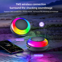 Haut-parleur Bluetooth sans fil stéréo TWS portable 6W, étanche IPX5, pour la douche en plein air, la plage