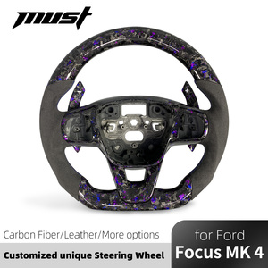 พวงมาลัย <span class=keywords><strong>MK4</strong></span>คาร์บอนไฟเบอร์แท้พร้อมระบบให้ความร้อนสำหรับ Ford <span class=keywords><strong>ST</strong></span> MODELS ขนาด2020-2024 - Product Image 2