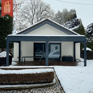 Pérgola de aleación de aluminio para jardín, Patio, patio trasero, Gazebo, dosel con techo retráctil y mosquitera para entretenimiento al aire libre - Product Image 3