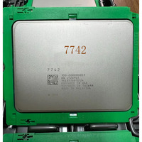 CPU Oficial AMD 7742, 64 Núcleos, 128 Subprocesos, 2.25GHz/3.4GHz, 225W