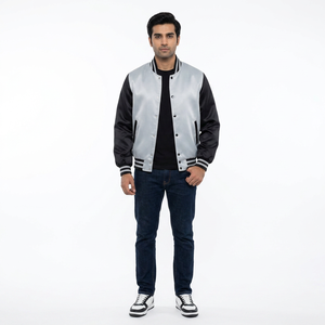 College Baseball Jacket For Men Custom Brand Embroidery Logo Men Varsity Jackets CollegeBaseballjacket for men - Product Image 1