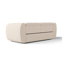 Canapé moderne rembourré FERLY pour salon, coussin en duvet moelleux, silhouette incurvée