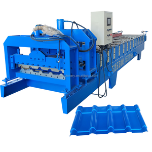 1000mm tấm lợp tre bước 800 lạnh cuộn tạo thành máy 1000mm cuộn dây màu sử dụng máy móc làm gạch - Product Image 1