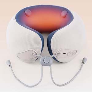 <b>Small</b> Portable Neck Support Massage <b>Pillow</b> Cervical Memory Foam Neck Massager for Tension Muscle Neck Shoulder Pain Relief - Product Image 4