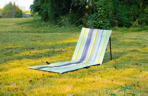 Klapvloer Stoel Biedt Rugondersteuning Strandstoel Strand Ligstoel <span class=keywords><strong>Mat</strong></span> Voor Picknick Kan Worden Aangepast Stijl En Kleur - Product Image 2