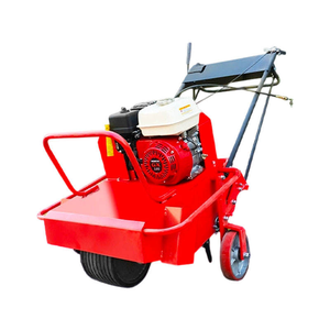 Aérateurs rouges pour l'entretien des pelouses et jardins, avec moteur à essence et conception sur roues - Product Image 6