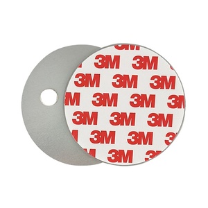 Aimant de support mural de détecteur de fumée magnétique en néodyme avec adhésif 3M - Product Image 1