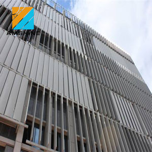 Persiana Exterior Motorizada de Aluminio Horizontal para Edificios, Tipo Louver Fijo - Product Image 6