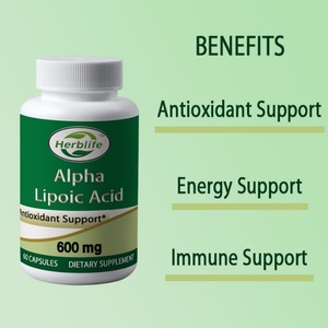 Ácido Alfa Lipoico 600 mg 60 Cápsulas - ALA Soporte Antioxidante (60 Unidades (Paquete de 1)) - Venta Caliente OEM/ODM - Product Image 3