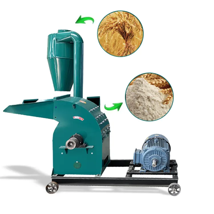 Multi Function Corn Grain Wood Pellet Small Hammer Mill For Chips