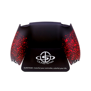 Быстрая доставка: 3D-накладка на заднюю панель контроллера PS5 (PlayStation 5) из ABS-пластика с эффектом «мягкого прикосновения», резиновая рукоятка, запчасти для ремонта - Product Image 4