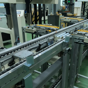 Automated Double Speed Chain Conveyor with Precision Positioning Module for Seamless Integration into Robotic Assembly Cells - Product Image 1