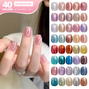 มิส กูอี้ OEMODM เจลตาแมว 40 สี ขายส่ง 15 กรัม ในกระปุก ยาทาเล็บเจลยูวีระดับมืออาชีพ อุปกรณ์ทำเล็บสำหรับร้านเสริมสวย ปราศจากสารเฮมา ชุดยาทาเล็บเจล - Product Image 2