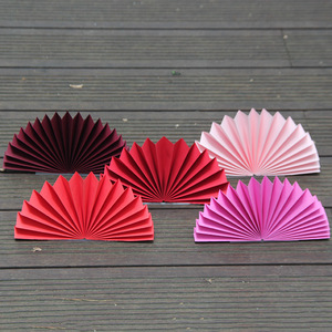 Ventilador plegable de Color sólido, papel ligero, decoración de fondo fotográfico, estudio de fotografía, uso de cabina de fotos, producto alimenticio - Product Image 3