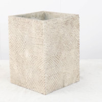 Jardinières et bacs à fleurs personnalisables en fibres de ciment écologiques, grand format, résistants aux intempéries, pour l'intérieur et l'extérieur, pour légumes et fleurs