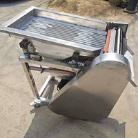 Machine automatique de décorticage de pois verts frais et de soja, capacité 100 kg/h