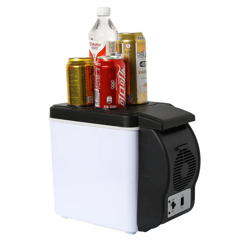 6 L12V mini araba buzdolabı soğutucu ve sıcak araba küçük buzdolabı Mini buzdolabı