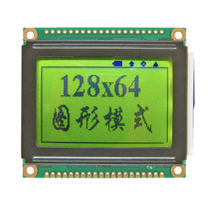 Độ phân giải cao 128*64 đơn sắc STN Màn hình <span class=keywords><strong>LCD</strong></span> tùy chỉnh thâm quyến của nhà sản xuất xếp hạng LCD12864 - Product Image 5