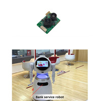 Modul Lidar Titik Tunggal Dtof Sensor Laser 905nm Pengukuran Hingga 1 Inci 200HZ Modul Jarak Laser 20m untuk Robot Crawler