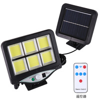 Applique murale solaire LED avec détecteur de mouvement, luminaire d'extérieur, lumière de sécurité, idéale pour un jardin, une porte d'entrée ou une marche arrière