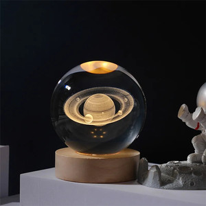 Novedades <strong>2023</strong> Cadeau 3D Galaxy Crystal Ball Night Light Gifts &amp; Crafts Graduation Gifts Child Students <strong>Novelty</strong> Gifts - Product Image 4