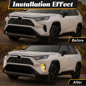 Luz de Conducción Diurna DRL LED Delantera de Fábrica para Toyota <span class=keywords><strong>RAV4</strong></span> 2019 2020 <span class=keywords><strong>2021</strong></span> 2022 2023 2024 2025 con Lámpara Antiniebla - Product Image 4