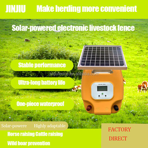 Cercas Eléctricas para Ganado con Energía Solar, Precio de Fábrica, Múltiples Opciones de Fuente de Alimentación, para Ganado Vacuno, Caballos, Ovejas, Cerdos y Osos - Product Image 2