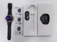 Grand C29 extérieur rugueux Smartwatch cercle écran 1.52 pouces Dafit App Ip68 1atm étanche rond C29 robuste montre intelligente pour hommes
