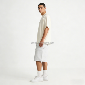 Shorts de course décontractés pour hommes, 100% coton, coupe-vent, respirant, séchage rapide, avec poche pour téléphone, pour la gym et le fitness, pas cher - Product Image 1