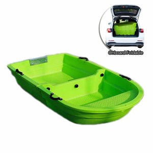 <span class=keywords><strong>Bateau</strong></span> de pêche pliable en polyéthylène sur mesure de 2,2 m pour l'aquaculture, deux sections, pliable à bord - Product Image 1