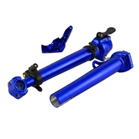 Juego de Ruedas de Freno de Disco con Eje Pasante de Aleación de Aluminio Mecanizado por CNC Personalizado, con Liberación Rápida Oculta y Certificación CE para Bicicletas de Montaña, Carretera y Gravel