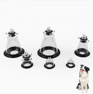 Équipement thérapeutique vétérinaire <span class=keywords><strong>pour</strong></span> chiens et chats, <span class=keywords><strong>masque</strong></span> d'anesthésie de secours avec oxygénothérapie et diaphragme - Product Image 3