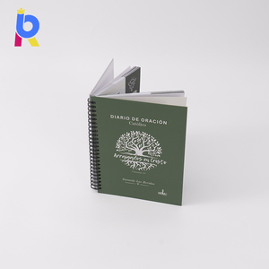 Journal avec impression personnalisée et écologique A5 <span class=keywords><strong>YO</strong></span> Notebook Journal sans date Spirale Planificateur quotidien hebdomadaire et mensuel - Product Image 2