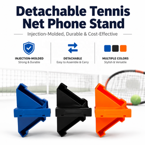 Soporte Profesional para Teléfono con Cámara de Doble Vista, Impreso en 3D, de ABS Ecológico, Portátil, para Red de Tenis, Entrenamiento y Partidos en Cancha - Product Image 3