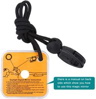 JK-LM-005 OutSend Miroirs à distance Miroir de signal Miroir réfléchissant de survie,, Miroir de signal de survie extérieur