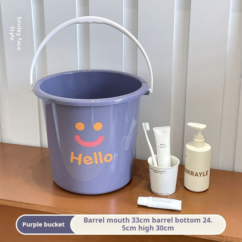 Seau Souriant Pourpre